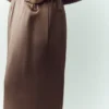 Silk Luminous-broek (lang) - Alpine Cocoa