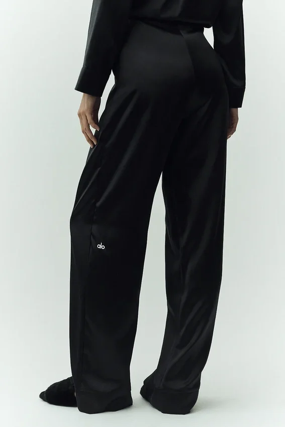 Silk Luminous-broek (lang) - Zwart