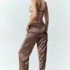 Silk Luminous-broek (Regular) - Alpine Cocoa