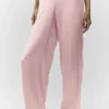 Silk Luminous-broek (Regular) - Pink Champagne