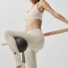 Siren Grip-sok met bandjes voor dames - Oatmeal Heather