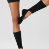 Siren Grip-sok met bandjes voor dames - Zwart