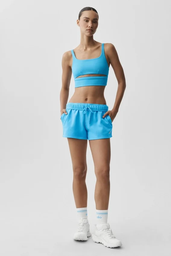 Accolade-korte broek – azuurblauw
