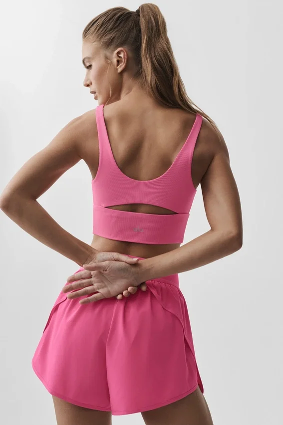 Slit Bra - Paradise Pink