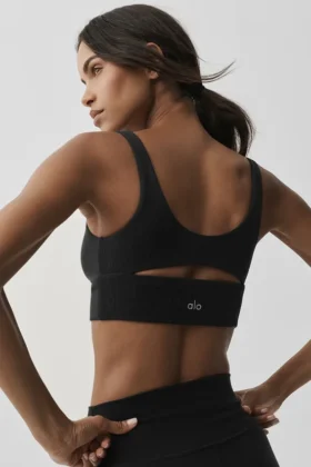 Slit Bra – Zwart