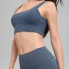 Snuggle up Sweater Bra - Bluestone
