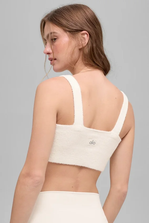 Snuggle up Sweater Bra - Ivoor