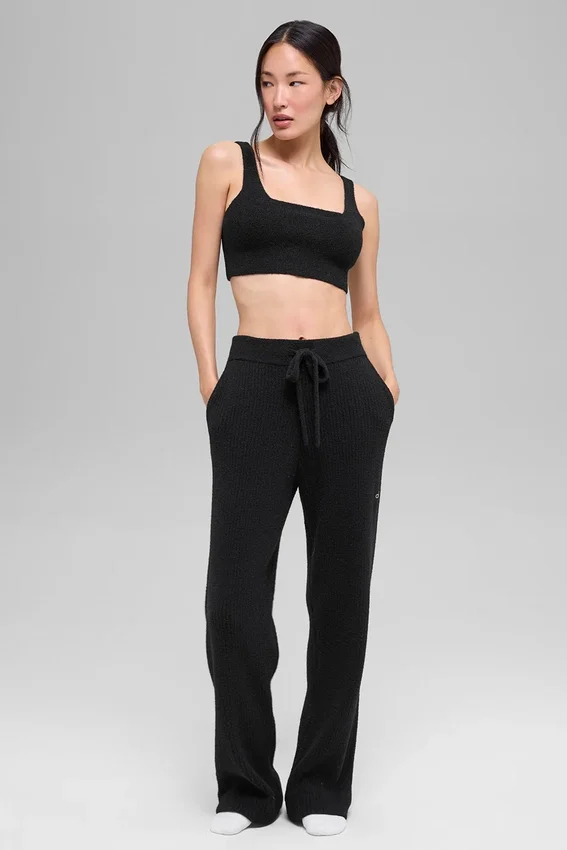Snuggle up Sweater Bra - Zwart