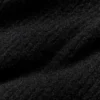 Snuggle Up-trui met High-Waist broek met wijde pijpen - Zwart