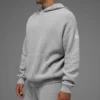 Sportclub-trui met capuchon - Athletic Heather Grey
