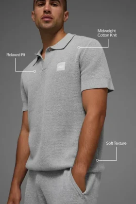 Sports Club gebreide truie – Athletic Heather Grey