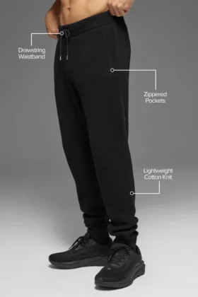 Sports Club Jogger – Zwart