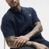 Sports Club Truien Knit Polo - Marineblauw