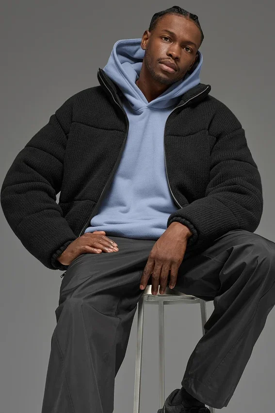 Stage Sweater Puffer - Zwart