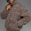 Stage Truien Puffer - Bruin Multi