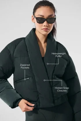 Stargazing Puffer – Antracietgroen