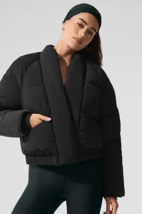 Stargazing Puffer - Zwart