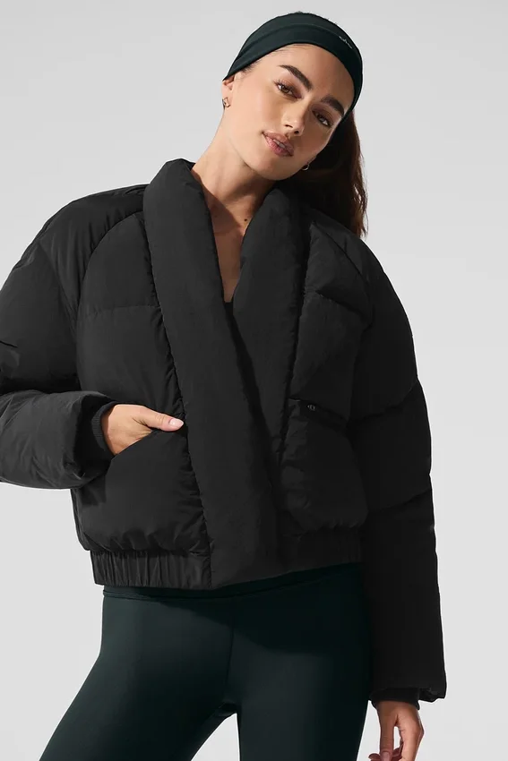 Stargazing Puffer - Zwart