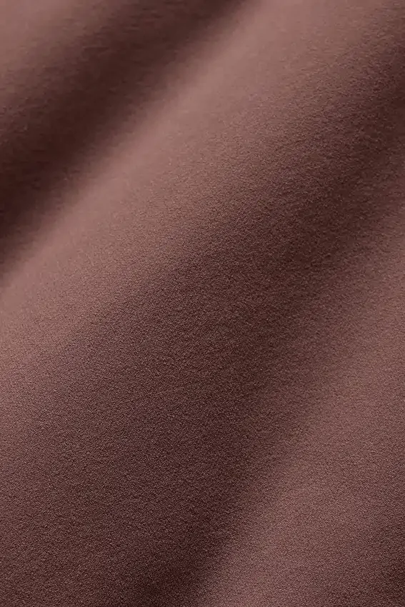 Stretch geweven Street Puffer - Brownstone