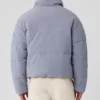 Stretch geweven Street Puffer - Fog