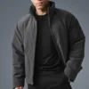 Stretch Woven Notable-jas - Anthracite