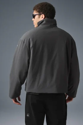 Stretch Woven Notable-jas – Anthracite