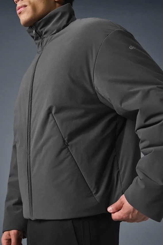 Stretch Woven Notable-jas - Anthracite