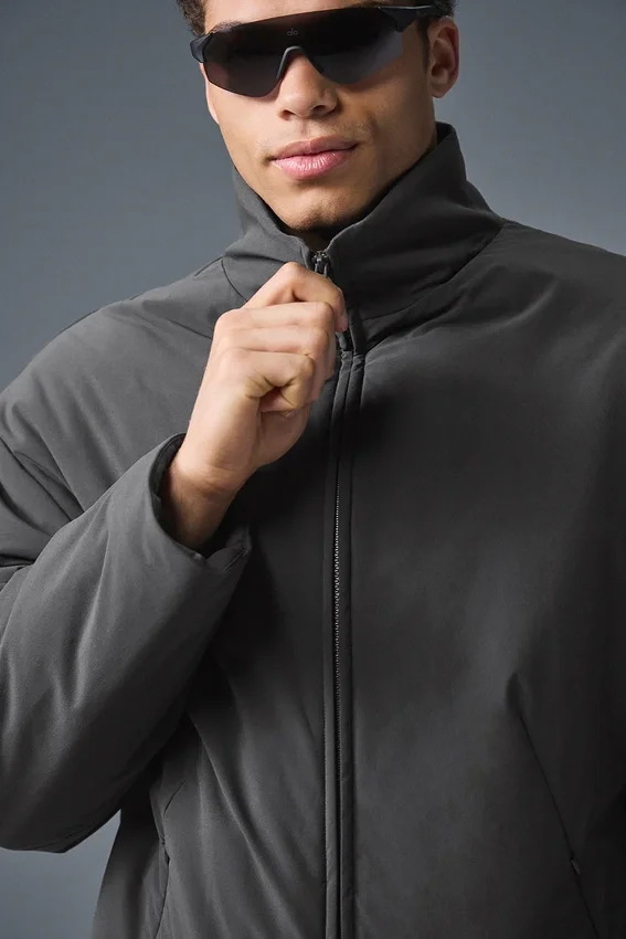 Stretch Woven Notable-jas - Anthracite