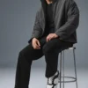 Stretch Woven Notable-jas - Anthracite