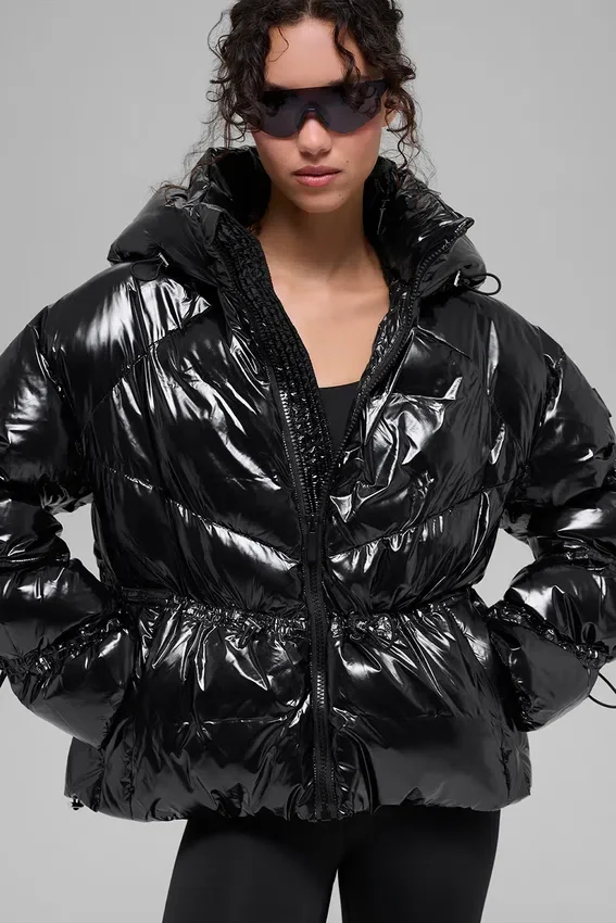 Stunner-pufferjas - Zwart