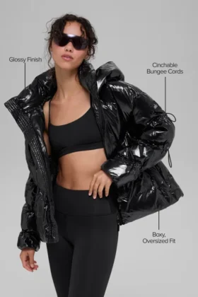 Stunner-pufferjas – Zwart