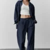 Suit Up-broek (korte broek) - Marineblauw