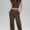 Suit up-broek (lang) - Espresso