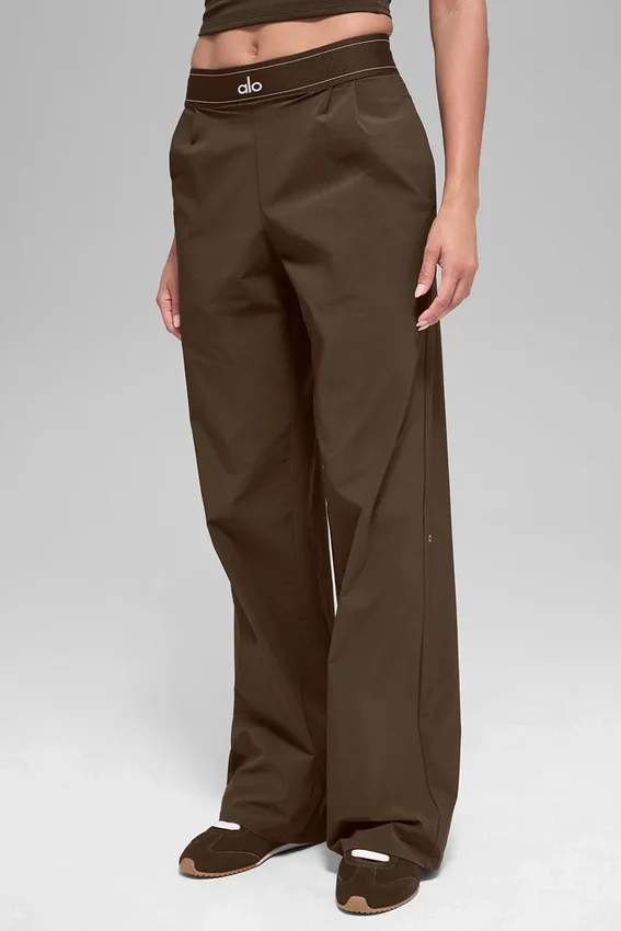 Suit up-broek (lang) - Espresso