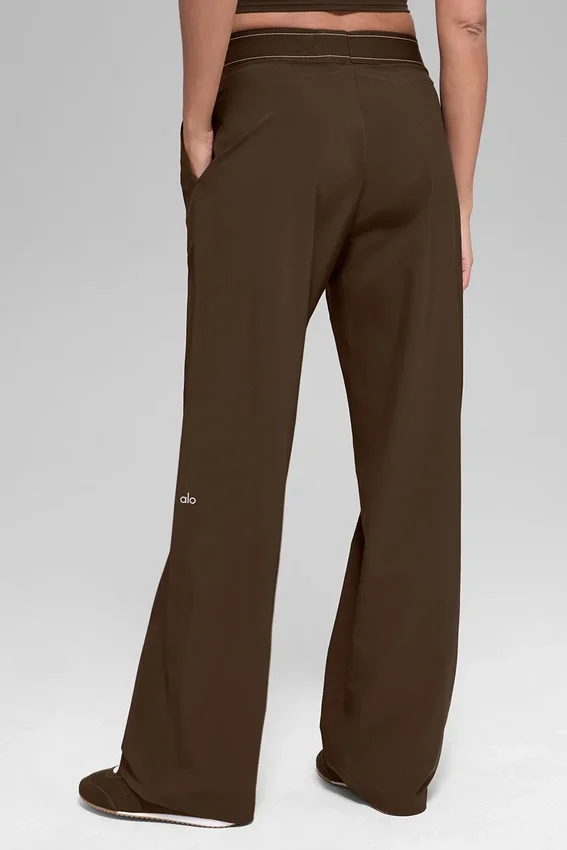 Suit up-broek (lang) - Espresso