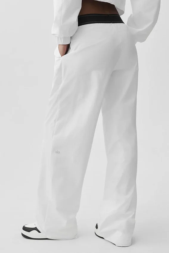 Suit up-broek (lang) - Wit/Zwart