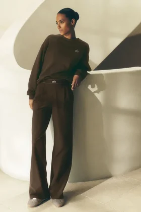 Suit up-broek (Regular) - Espresso