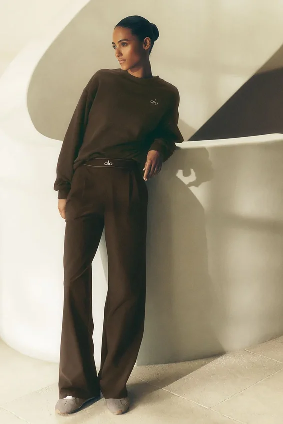 Suit up-broek (Regular) - Espresso