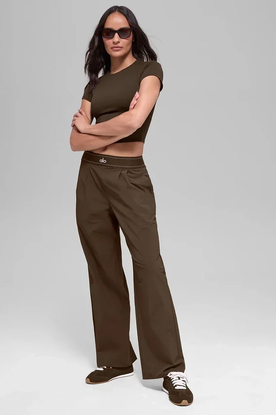 Suit up-broek (Regular) - Espresso