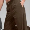 Suit up-broek (Regular) - Espresso