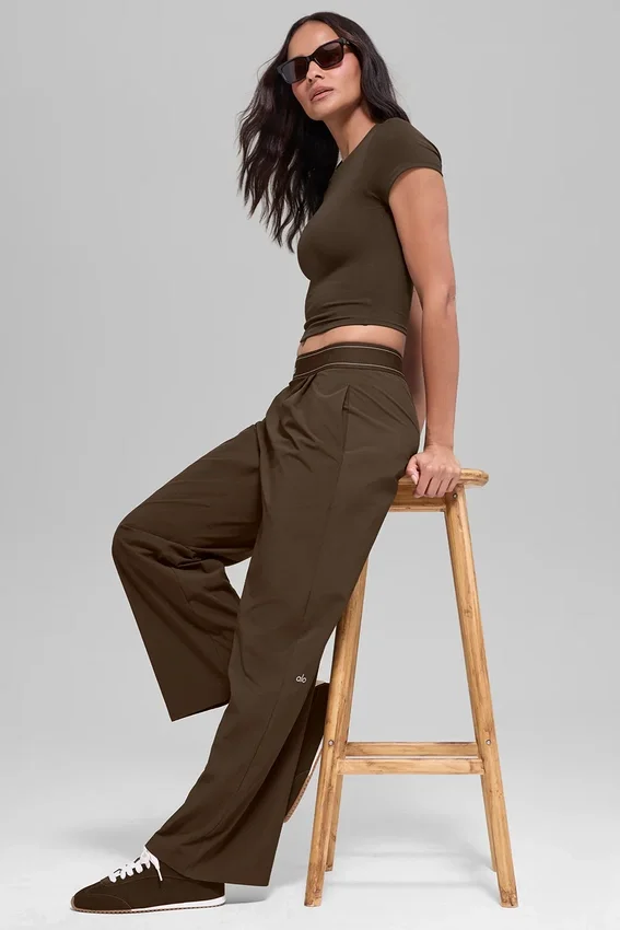 Suit up-broek (Regular) - Espresso