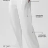 Suit up-broek (Regular) - White/Black