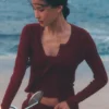 Sunlit-trui – Summer Romance Red