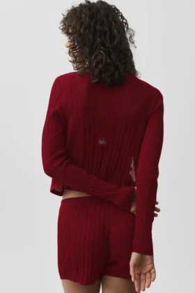 Sunlit-trui – Summer Romance Red