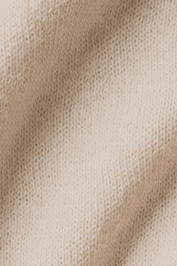 Supernatural Sweater Henley-top - Macadamia