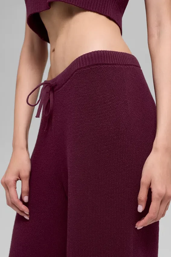 Supernatural Truie Broek - Bordeauxrood