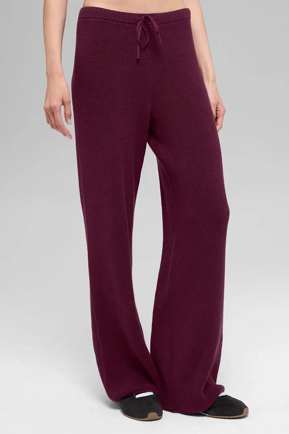 Supernatural Truie Broek - Bordeauxrood