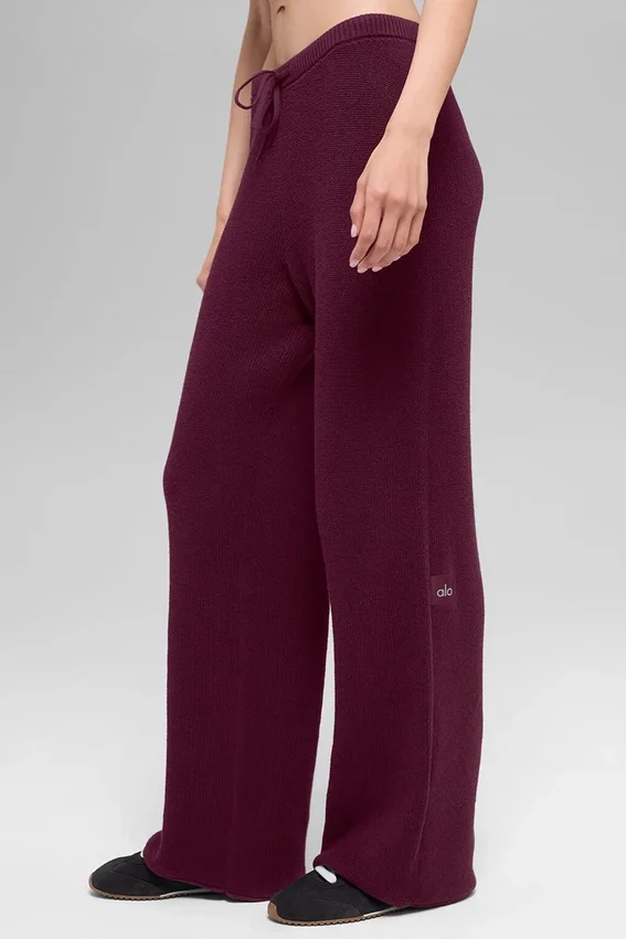 Supernatural Truie Broek - Bordeauxrood