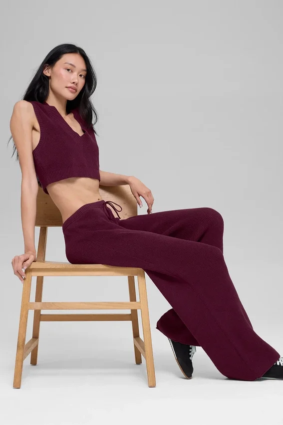 Supernatural Truie Broek - Bordeauxrood
