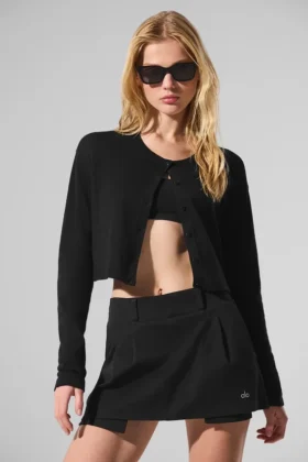 Supernatural Truien Cardigan - Zwart